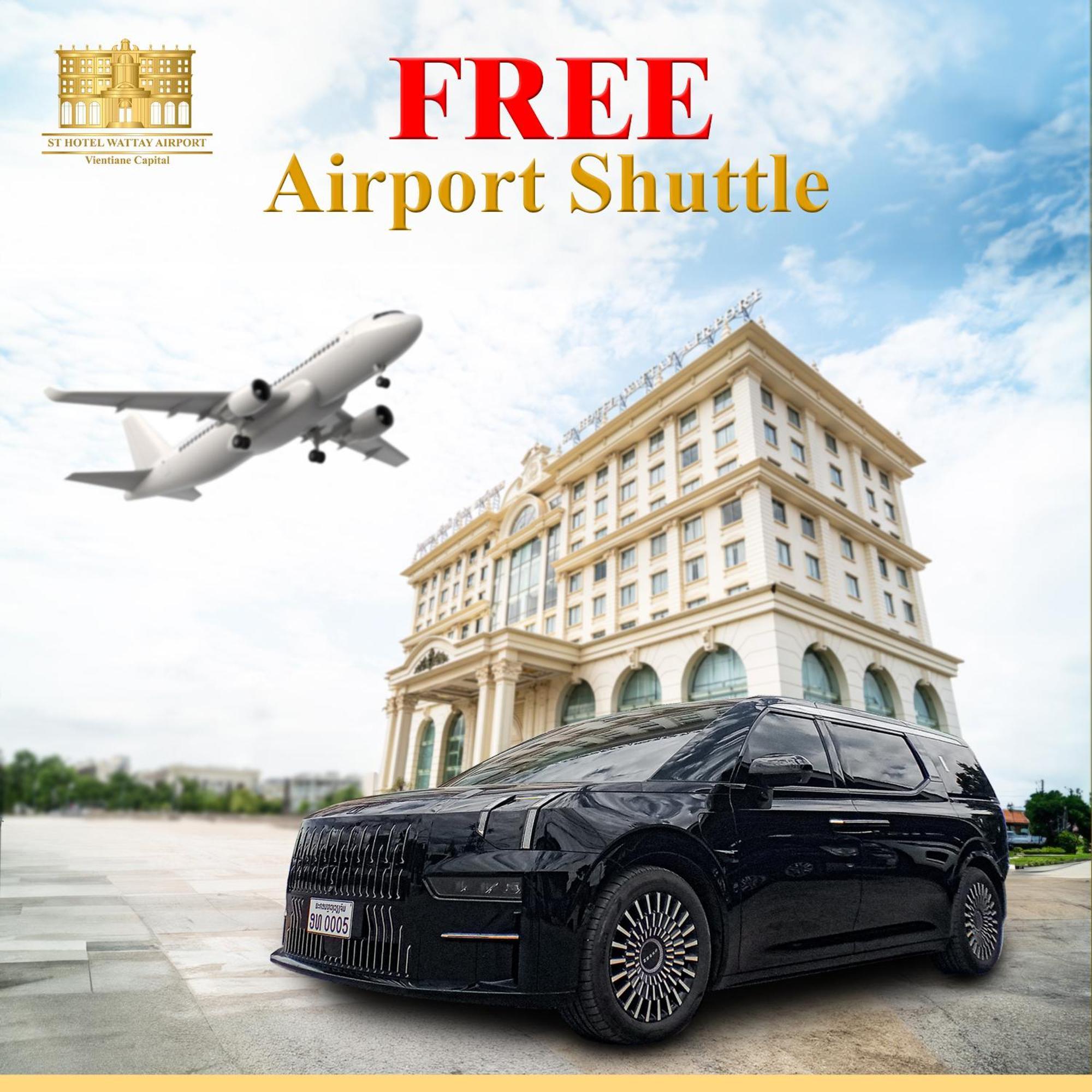 St Hotel Wattay Airport เวียงจันทน์ ภายนอก รูปภาพ