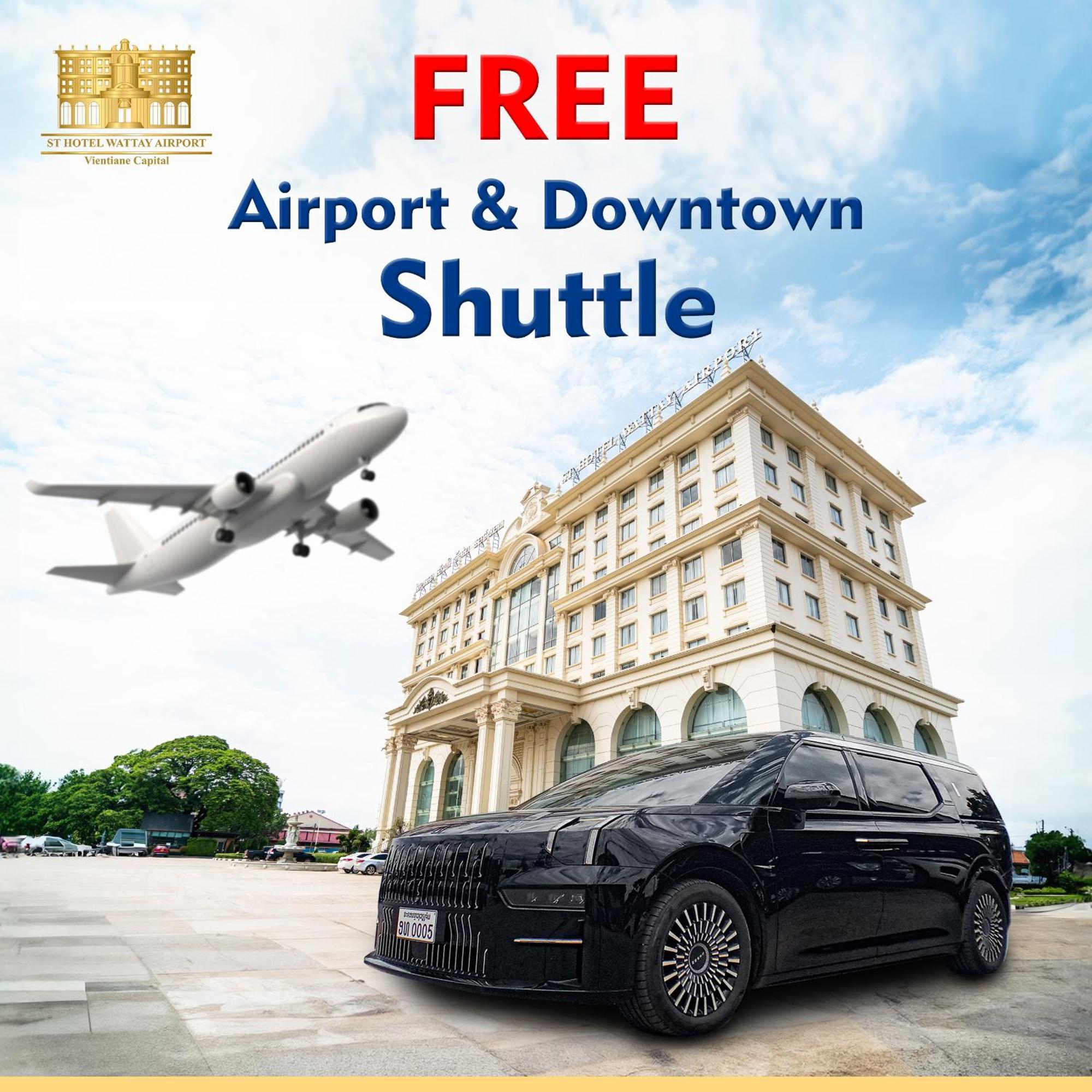 St Hotel Wattay Airport เวียงจันทน์ ภายนอก รูปภาพ